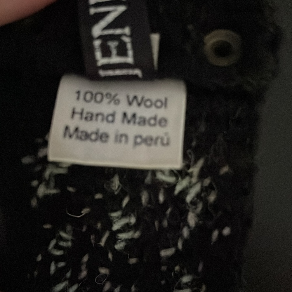 Geometric Pattern Belt/ 100% Wool - Picture 3 of 10
